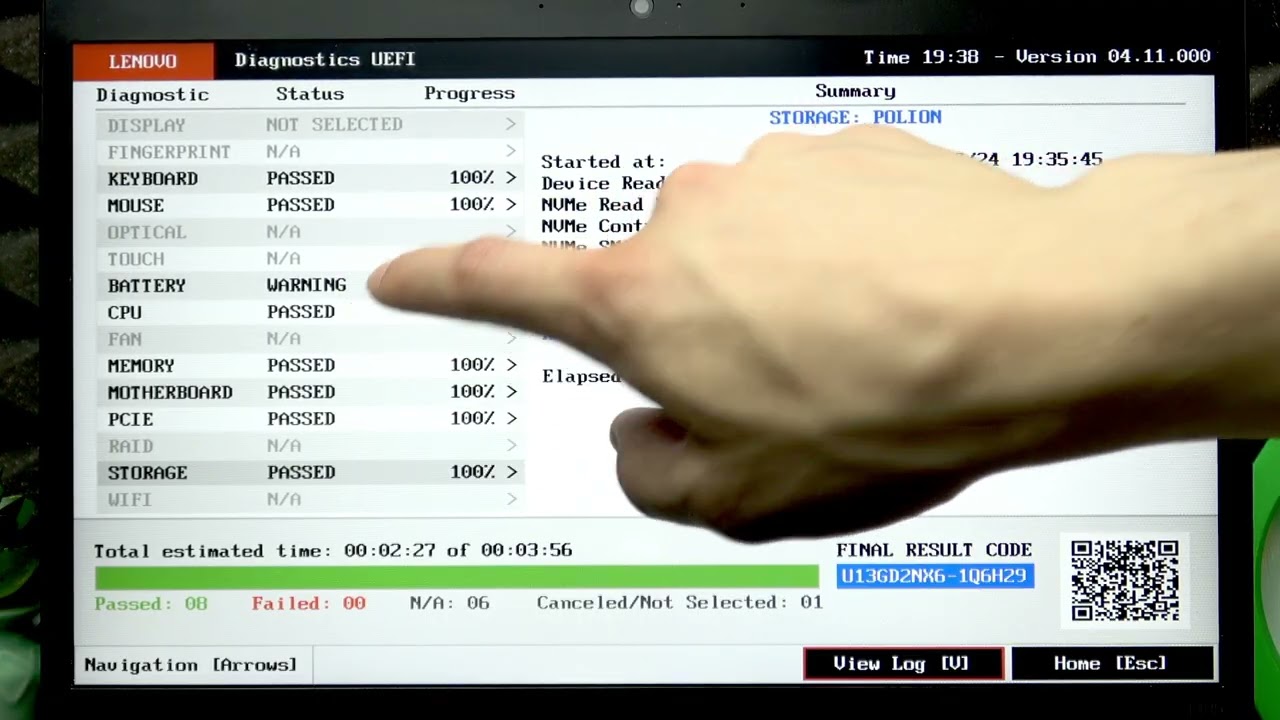LENOVO ThinkPad T495 – How to Run Diagnostics and Check Hardware