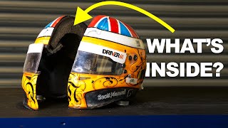 What's Inside an F1 Helmet?