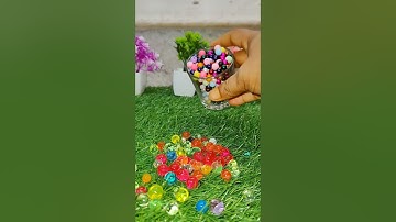 Satisfying Orbeez Balls Reverse ASMR || Colouring Balls Reverse Video #reverse #satisfying #asmr