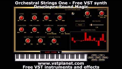 Orchestral Strings One - Free VST synth - vstplanet.com