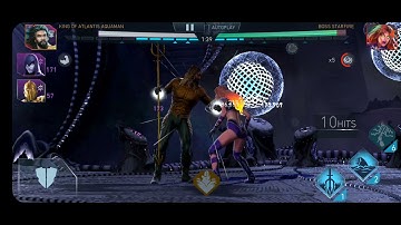 Advent of Chaos Boss Starfire Solo Raids Sword of Salvation Injustice 2 Mobile