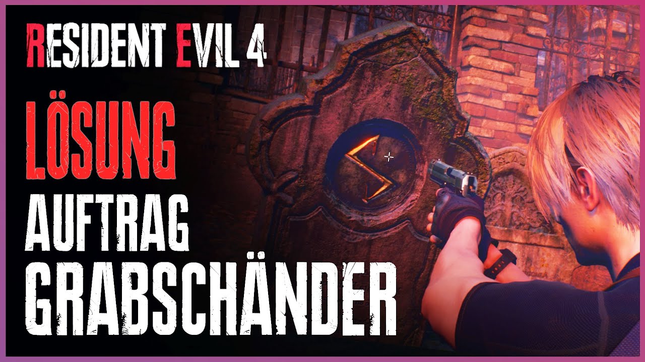 Auftrag Grabschänder - Lösung | Resident Evil 4 Remake | Dorf Fundort Rätsel Auftrag