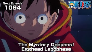 ONE PIECE episode1094 Teaser 'The Mystery Deepens! Egghead Labophase'