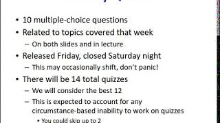 Lec 0: Course Logistics