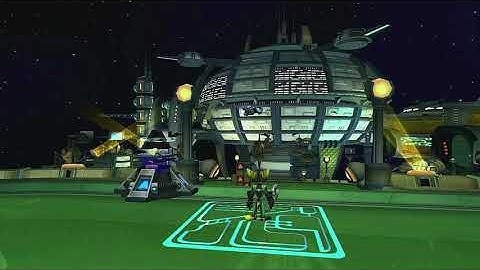 Ratchet and Clank 2 Going Commando PS3 version Part 5 Maktar Nebula