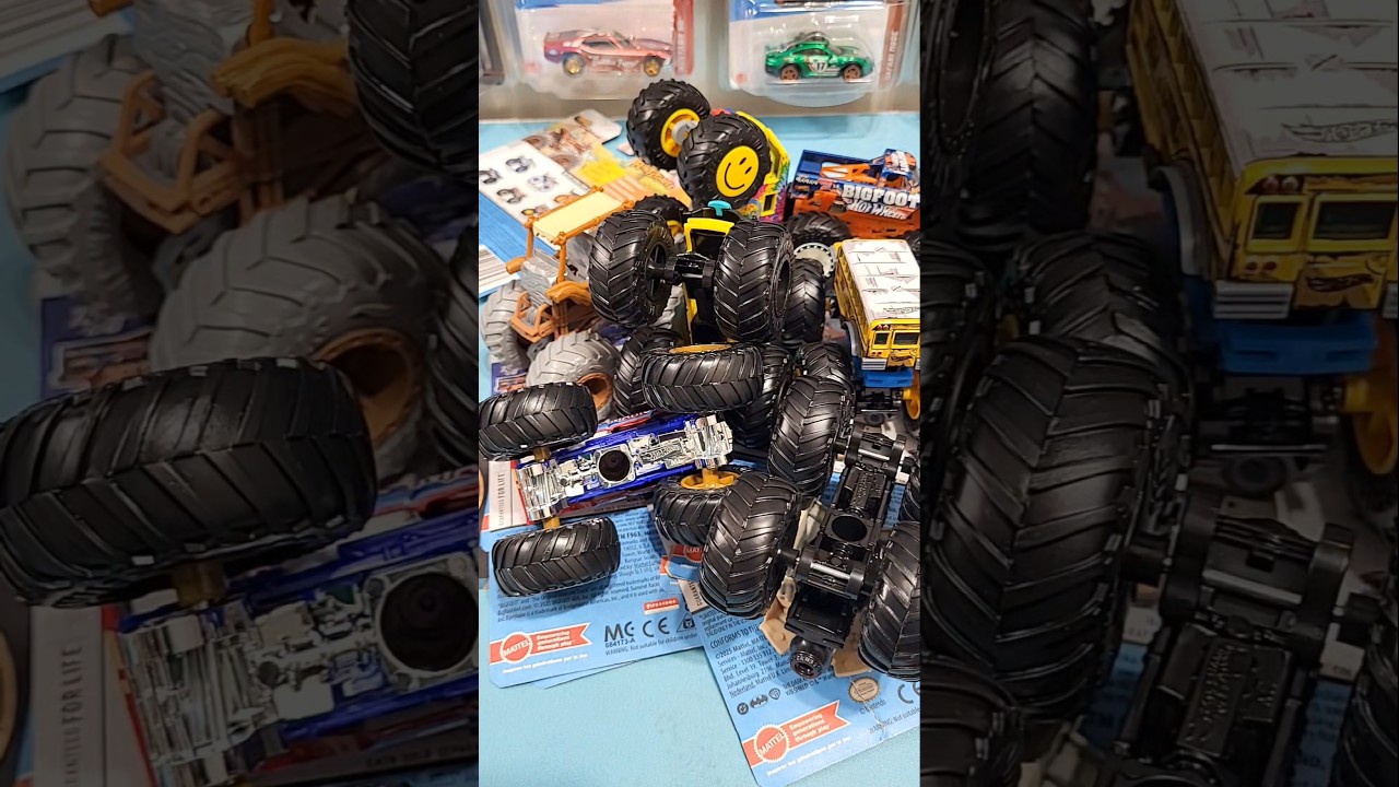 Unboxing Hot Wheels 2025 Monster Truck H, J, and K  Cases! 