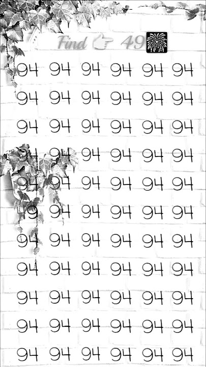 find odd number