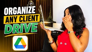Google Drive للمساعدين الافتراضيين: نظم ملفات أي عميل كالمحترفين screenshot 4