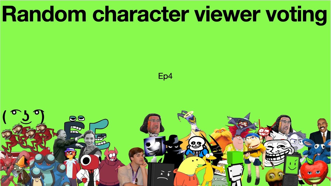 Random character viewer voting Ep4 - YouTube