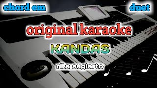 KANDAS karaoke duet cewe dan cowo ( evie tamala )