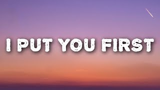 Avery Lynch - i put you first, and you did too (Lyrics)