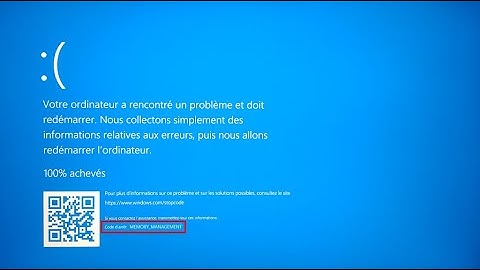 Fix Blue Screen Of Death   Memory Management