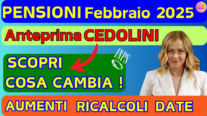 🔍 INPS Pensioni Febbraio 2025: Novità Cedolino, Aumenti, IRPEF e Pagamenti Arretrati!