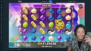 I tried CANDY VILLAGE with $5000.. (STAKE EXCLUSIVE) screenshot 4