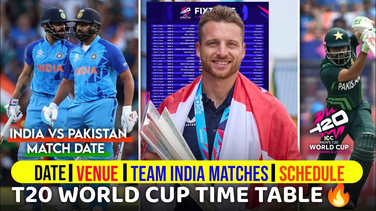 T20 World Cup 2023 Time Table India Vs Australia T20 World Cup 2023 Time Table India Vs Australia