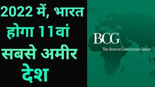 2022 तक India होगा 11वां सबसे अमीर देश | Global Wealth Report 2018 | BCG Report 2018