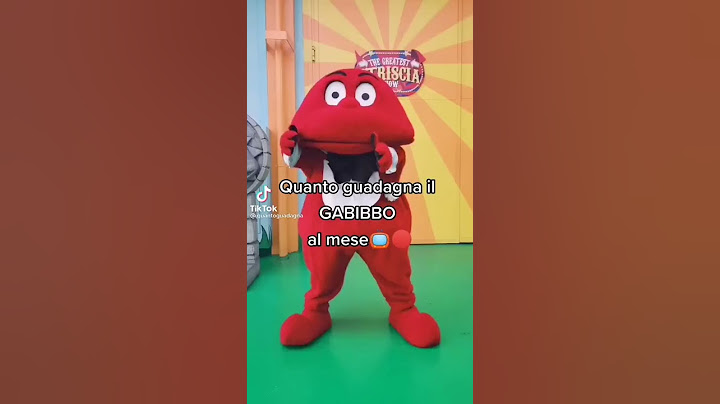 Ecco quanto guadagna il Gabibbo al mese #shorts #tiktok #guadagni #gabibbo #mediaset #tv
