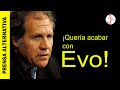 Luis Almagro quería que Evo se quedara en Bolivia cuando su vida estaba en peligro.