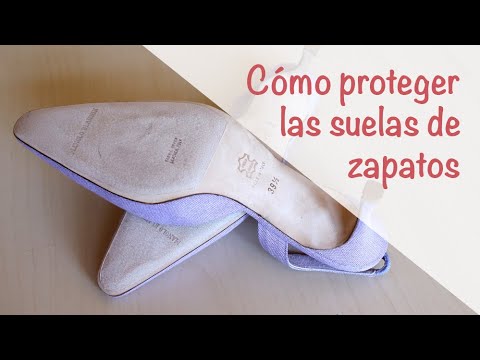 Video: 4 formas de proteger las suelas de los zapatos