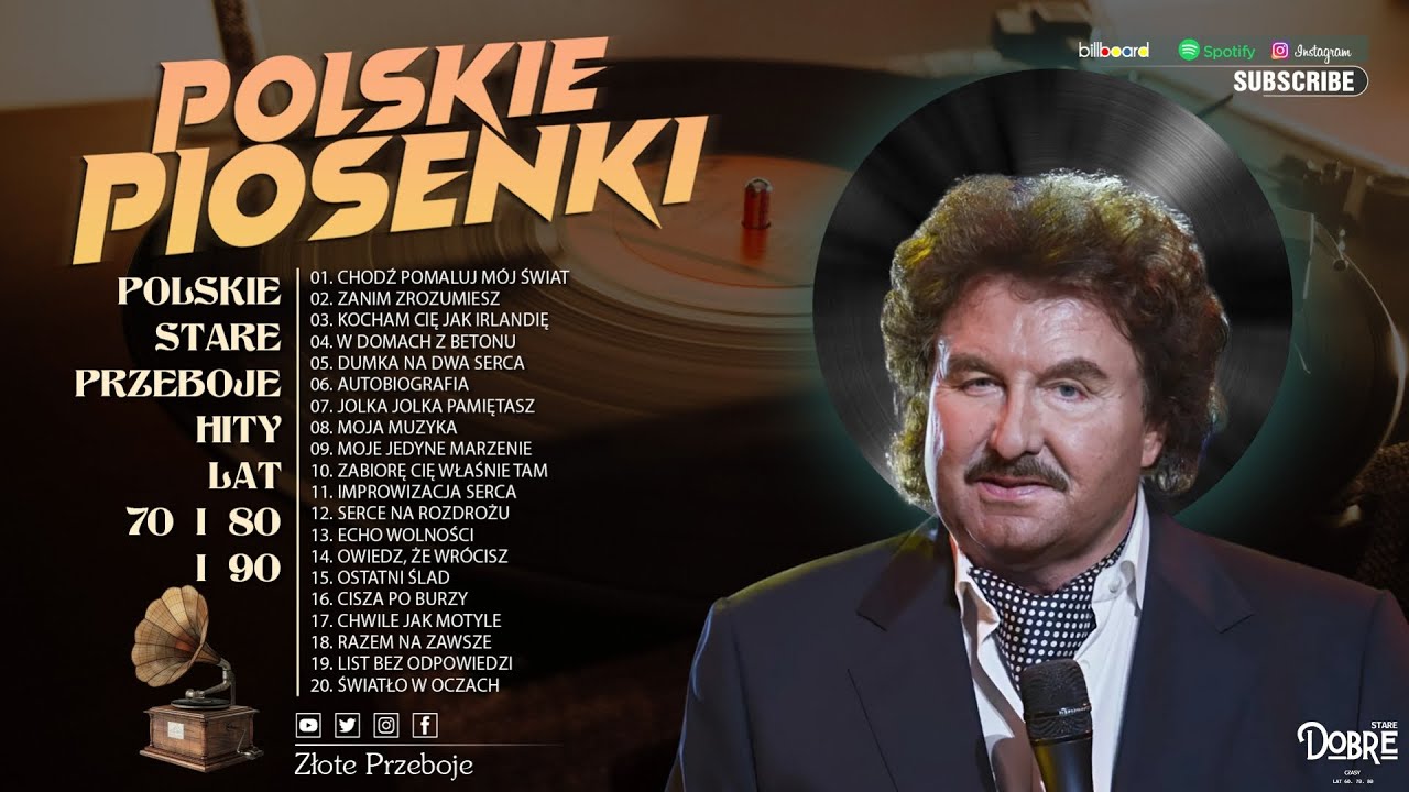 Stare Polskie Piosenki 💌 Muzyka Lata 80 i 90 🍀 Najlepsze Romantyczne Piosenki Wszechczasów
