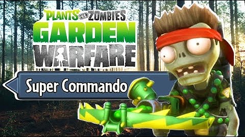 Super Commando Is Overpowered (PVZ GW1)