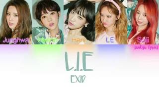 EXID (이엑스아이디) – L.I.E. (엘라이) (Color Coded) (ENG/ROM/HAN) Lyrics