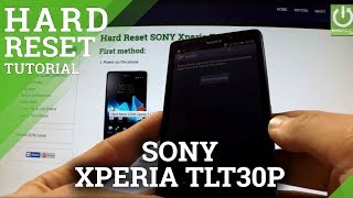 Hard Reset SONY Xperia T LT30p - Erase all data by Factory Reset