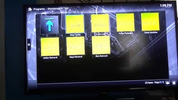 How to use Maintenance Tool on Kodi (Apple TV 2)