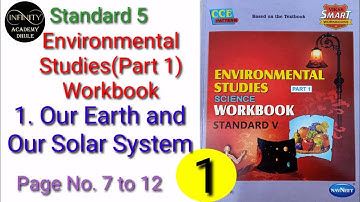 1 Our Earth and Our Solar System workbook answers 5th EVS question answer Environmental Studies