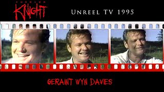 Forever Knight | Geraint Wyn Davies Unreel TV Interview (1995) | 90s Vintage Footage