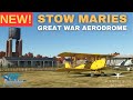 Burning Blue Design Stow Maries EGZK Review Flight - DH.82 Tiger Moth - Microsoft Flight Simulator