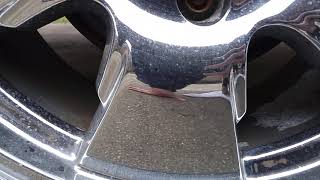 OEM Chrome Aluminum Wheels on 2005 GMC Sierra 3 2005 Gmc Sierra Lug Pattern