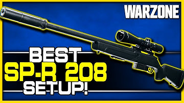 Best SP-R 208 Attachment Setup! | (My Favorite Sniper in Warzone!)