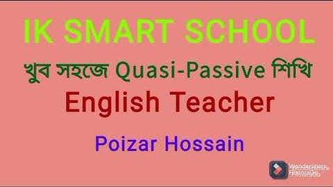 voice change of quasi-passive