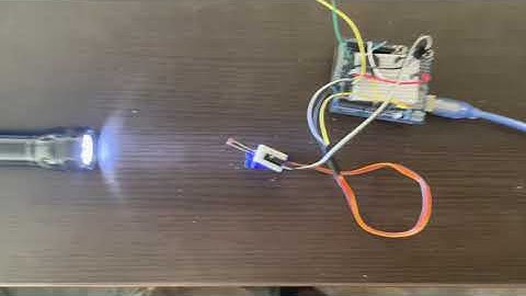 Lab 7 target searching light sensor demo