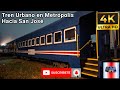 Tren Urbano Entrando y saliendo de Metrópolis Pavas 