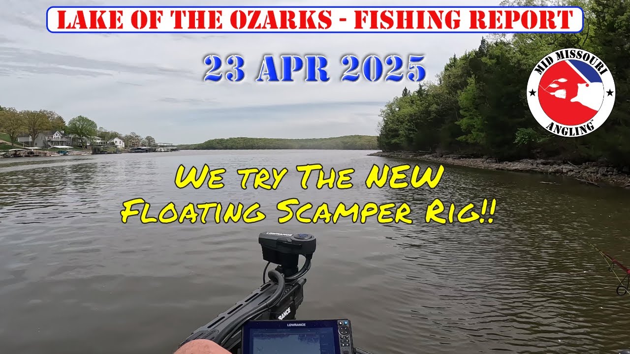 Lake of the Ozarks Bass Fishing – 23 Apr 2025 | Fishing report