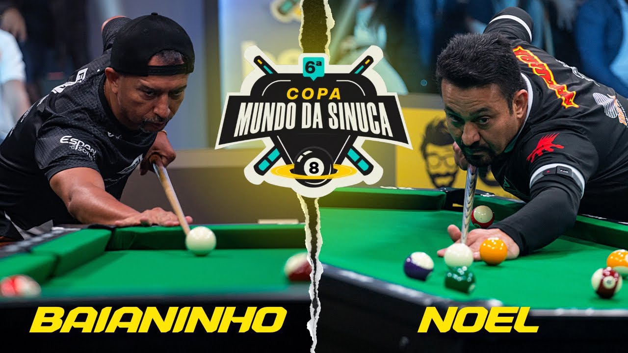 A Épica Batalha Final: Baianinho de Mauá VS Noel Snooker na Liga Brasileira  de Sinuca 