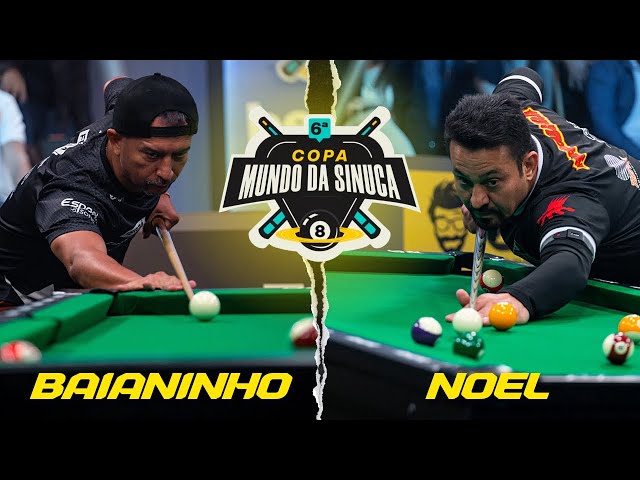 Noel Snooker VS Baianinho de Mauá no bola 8 