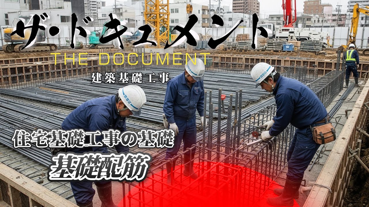 【密着】現場のリアル！住宅基礎工事の基礎配筋に1日密着‼①【住宅基礎工事ならマスダ建設・求人募集中】