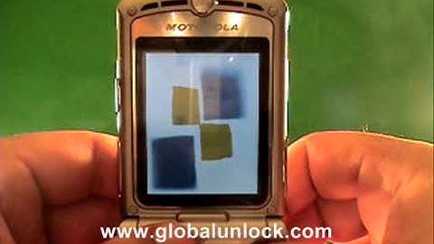 Easy T Mobile USA Motorola KRZR K1 Unlock Method