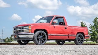 1988-1998 GM 1500 Pickup Truck 2- and 4-inch Lowering Kit by Rough Country