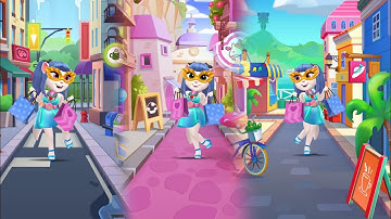 TALKING TOM ANGELA 2 😻💃🐱: UP GAME 2023 PART 12 || WALKTHROUGH, IOS, ANDROID GAMEPLAY, MOBILE GAME