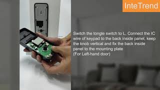 InteTrend Smart Lock installation guide video for ITUS-WZBDL-B1