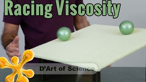 How to make viscosity experiment | Racing Viscosity | dArtofScience