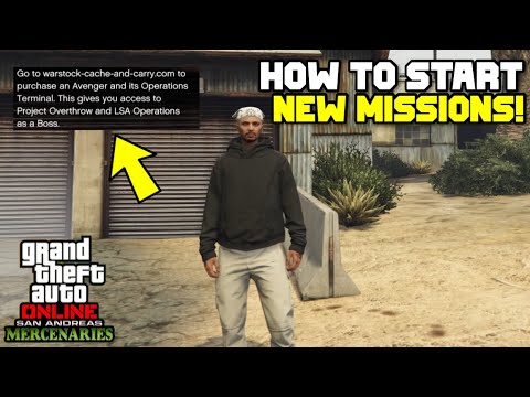 Lsa Operations How To Start New San Andreas Mercenaries Missions Project Overthrow ...
