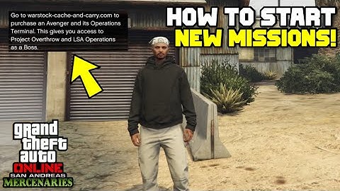 How To Start New San Andreas Mercenaries Missions Project Overthrow & LSA Operations | GTA 5 Update
