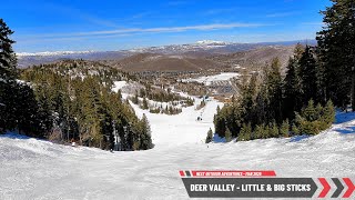 Skiing Little Stick & Big Stick at Deer Valley | Iconic Intermediate Runs with Views! Net Worth