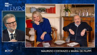 Maurizio Costanzo e Maria De Filippi - Che Tempo Che Fa 27/02/2022