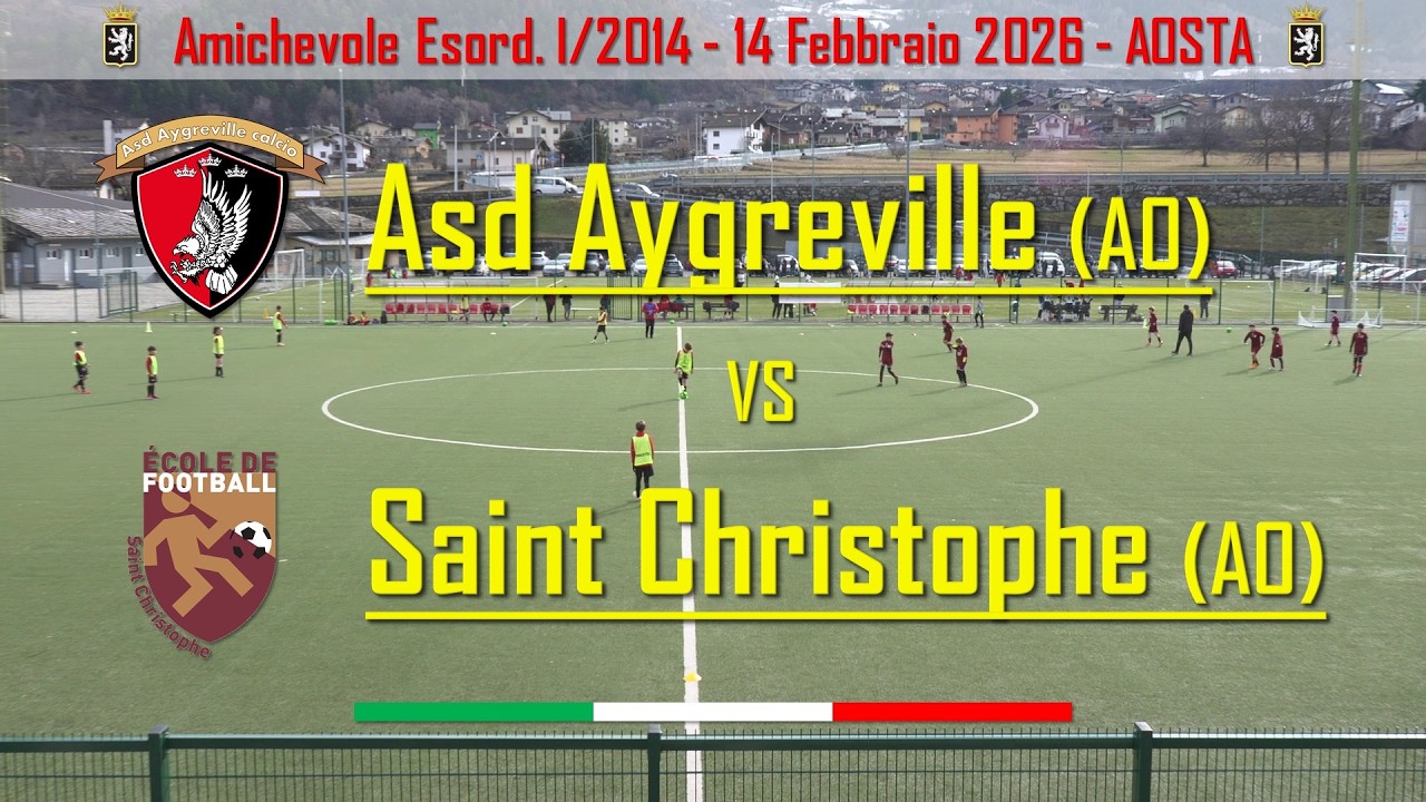 14/02/2026 Gressan (AO), Amichevole Cat.Esordienti I/2014: Aygreville (AO) vs S.Christophe (AO), 6-5